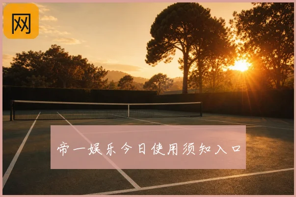 帝一娱乐今日使用须知入口